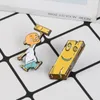 Cartoon Plank and Ed Enamel Pin Cool Boy Brooch Cartoon Character Brooches Lapel Pin Badge Jewelry Children Friends Unisex Gift3371260