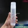 Makeup Tools Transparent Essence Pump Bottle Plast Airless Flaskor för Lotion Cream Shampoo Bath Kosmetisk behållare 10 st