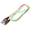 Typ C-kabel Mikro USB-kablar Snabbladdning för Samsung S10 S9 Xiaomi Huawei LG G5 USB-C-laddare Sync Dataledning 1m