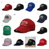 13Styles Donald Trump Baseball Hat Star USA Drapeau Camouflage Cap Keep America Great Chapeaux 3D Lettre de broderie réglable HHF1478