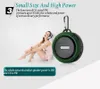 C6 Bluetooth Speaker Wireless Potable Audio Player Waterproof Speakers Hook And Suction Cup Stereo Music Player with Retail Box MQ20