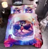 Höstduven täcker animalisk katt hund Double Wolf 3D Digital Utskrift Quilt Cover Bed Duvet Quilt Cover Set Setding Set 2020