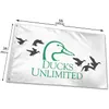 Ducks Unlimited-Flagge, 150 x 90 cm, 3 x 5 Fuß, Digitaldruck, 100D-Polyester, für den Außenbereich, Innenbereich, Vereinsdruck, Banner und Flaggen im Großhandel