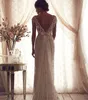 Fashion Cap Sleeves Beading Lace A Line Floor Length Wedding Dresses for Bride Floor-Length zipper Bridal gowns