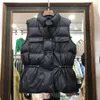 Parkas en duvet pour femmes veste d'hiver femmes gilet duvet de canard blanc grande taille épais chaud sans manches vêtements d'extérieur femme Parka décontracté