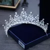 Headpieces White Crystal Bridal Jewelry Tiara Headpieces Crown Princess Headpiece Wedding Dress Bridal Accessories