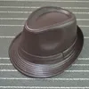 2020 COLOR COLOR SHETR MAN039S WEWNĘTRZNE BRIM STETSON FEDORAS British Hats for Menwomen Gentman Black Fitted Jazz Hip Gorras3501919