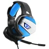 Onikuma Upgraded Gaming Headset Super Bass Buller Avbryta stereo LED-hörlurar med mikrofon för PS4 Xbox PC laptop