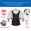 Justerbar magnetisk hållning tillbaka Support Corrector Belts Band Belt Brace Axel Lumbal Strap Pain Relief Midje Trimmer2856923