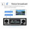 Vintage Auto Bluetooth FM-radio MP3-speler Stereo USB AUX Classic Car Stereo Audio OLED Color Screen Muziek Media Player1