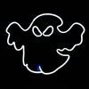 Ghost Sign Halloween Decoration Home Bar Wall Handmased Led Neon Light 12 V Super Bright Little Ghost Style Led Neon Sign Holiday Lighting