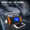 NOAA Weather Crank Solar Powered Portable Radio for Cell Phone, for Household Emergency and Outdoor Survival