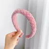 Colorful Crystal Headband for Woman Luxury Hand Made Crystal Beaded Sponge Hair Band Bridal Wedding Party headbands EEA20356001855