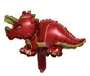 Nuovo festoso 4D Walking Dinosaur palloncino Palloncini Foil Ragazzi Palloncini animali Bambini Dinosauro Festa di compleanno Jurassic World Decor B2726214