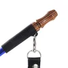 Toppuff natuurlijke hout siliconen waterpijp mond tip met gat voor sleutelhanger of lanyard draagbare houten waterpijpfilter tip shisha roken accessoire