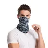 Sun UV Protection Face Mask Neck Gaiter Windproof Scarf Sunscreen Breathable Bandana For Sport Outdoor Camo Headscarf Party Mask HH9-3321