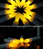 12PCs Flamess LED-koniska ljusljus, batteridriven ljusstakar med varm gul flimrande flamma, 0,79 x 6,5 tums ljus