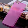 Per iPhone X Custodia Ultra-sottile Silicone trasparente Protezione ambientale Materiale PP Custodia protettiva colorata per iPhone 8 7plus 6S