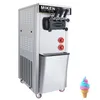 Fully Automatic Soft Ice Cream Production Machine Commercial Stainless Steel Vertical Ice Cream Vending Machine