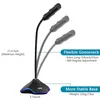 USB Microphone with RGB for PC Computer Laptop Notebook Desktop Gaming Chatting YouTube Noise Reduction Microphone1