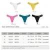 3Pcs/lot Sexy Women Panties Set Underwear Seamless Letter Thongs G-String Solid Women's Intimates Low Waist Lady Lingerie Tangas