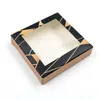 Square Empty Paper Box Clear Plastic Sheet Cosmetic Containers Without Mat Eyelash Packing Case Bardian Gift Packaging Decoration 1 2yea G2