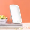 LED Écran Tactile Maquillage Miroir Table De Bureau Vanité Maquillage 3 Lumières Réglable Miroir Portable Pliant Lumière Compensateur Miroir HHB626