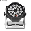 Em estoque profissional 18x10w quad cor 4in1 rgbw led par 64 fase de luz