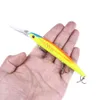 HENGJIA нового Minnow Crank Bait рыбалка Приманка 14.5CM 6 # 12,7 г крючки жестких приманок Стик рыболовных приманки 50шт 3 Углерода перехватывает карп рыбалка