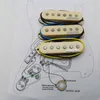 Eleciric Guitar Pickups WVS Single Coil Alnico5 Pickups St Style Yellow 1 Set + Welding Circuit Diagram