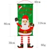 Christmas Porch Door Banner Hanging Ornament Christmas Decoration For Home Xmas 2020 Happy New Year 2021 DHL Free Shipping