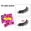 KKlashes 3D-Nerzwimpern 3D-Flauschige Nerz-Wimpern Wispy Thick Fluffy Lashes Wiederverwendbare Wimpern 100 % Nerz-Wimpern, Eigenmarke