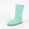 ENVÍO RÁPIDO WGG Botas altas clásicas para mujer Botas de nieve para mujer Invierno Mujer Chica Botas de nieve bota de cuero TAMAÑO DE EE. UU. 4---13