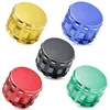 Grinders 63mm Aluminum Alloy Matte Herb Grinder 4 Layer Tobacco Smoke Cigarette Grinding For Smoking Accessories