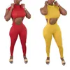 Hirigin 2020 Dames bijgesneden Top, Sportbroek Pak, Elastische Home Gym Side Striped Wear Tight Jarretel Pants Y0506