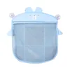 Förvaringslådor BINS BABY BAMBRUMS MESH Väska för Bath Toys Kids Basket Net Tecknad djurformer Vattentät tyg Sandstrandlagring1