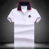 21SP Sommar 100%Bomull Herr Polo T-shirt est LOGO Tryck Modekläder skjorta Trend Kortärmad TshirtM-3XL