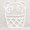 Panda Sign Three Colors Neon Lights Kid's Bedroom Cake Shop Cute Decoration Residential Public Places 12 V Super Bright