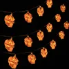 1.5m 10Led Halloween Pumpkin Ghost Skeletons Bat Spider Led Light String Lamp Hanging Horror Halloween Decoration Party Supplies