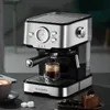 1050W / 20BAR / 1.5L Italiaans Koffiezetapparaat Elektrische semi-automatische koffiezetapparaat Hogedruk-extractie / dubbele temperatuurregeling