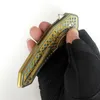 Begränsad anpassning Version Bentley Flipper M390 Knivar Gentleman Folding Kniv Anodiserat Titanum Handtag Taktisk Camping Jaktverktyg Perfekt Pocket EDC