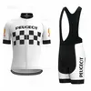 Peugeot Professional Cycling Jersey Men039s الصيف التنفس القصيرة القمصان القصيرة وركوب الدراجات مجموعات 1 ألوان