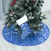 8 stili Gonna dell'albero di Natale Festival Decorazioni natalizie al coperto Base dell'albero di Natale Grembiule Gonna dell'albero Decorazioni per le vacanze a casa T3I51101