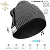 Bluetooth50 Beanie Hat 2020 Uppdaterade hörlurar Händer Byggt högtalare Bluetooth Smart Music Hat Christmas Födelsedagspresent4447254