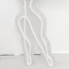 Bianco caldo forma umana linea disegno segno bar discoteca ufficio casa decorazione della parete luce al neon con atmosfera artistica 12 V super luminoso