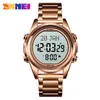 Digital Watch Men039S Qibla Time Herinnering LED roestvrij staal horloge voor mannen Elektronisch gebed Skmei 2020 Clocks5846428