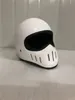 Nuevo Retro casco de la motocicleta del corredor del café de la cara llena casco de Moto Modelo clásico con aprobado por el DOT moto