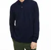 Mens Crocodilo Polo Crocodilo Longo Bordado de Animais Crocodilos Camisa France Style Polos Tee