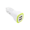 5V 2.1A Dual USB-poorten Led Licht Autolader Adapter Universele Charing Adapter voor iphone Samsung S7 HTC LG Mobiele telefoon
