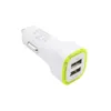 5V 2.1A Dual USB Ports LED Light Car Charger Adapter Universal Charing Adapter för iPhone Samsung S7 HTC LG -mobiltelefon